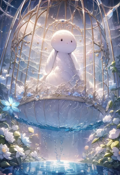 水中から現れしナゾ生物