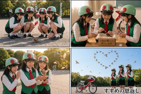 すずめの恩返し