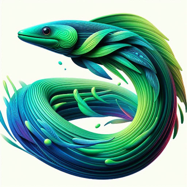 AIモンスターズ「青緑うなぎ」