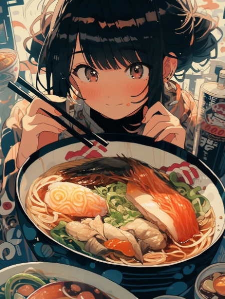 ラーメン好きな女性🍜