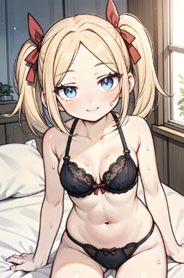 昼間っからなんて格好でいるの！・・・・もー！、誘ってるの！！気づきなさいよ！って感じ？