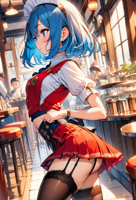お店の人気者