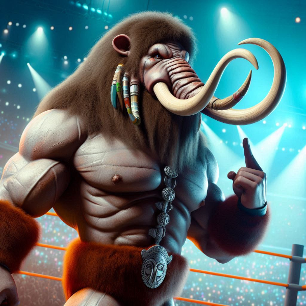 リングネーム∶マンモスキング