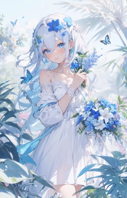青い目