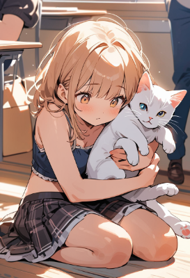 ついてきちゃったの...