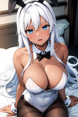褐色バニガ