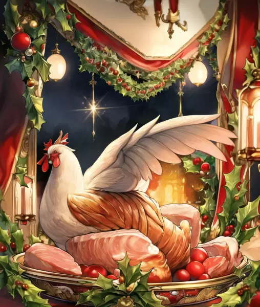もうすぐクリスマス🐔♪