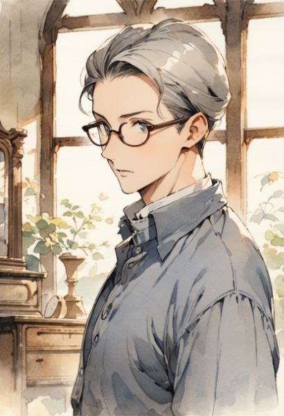 インテリなメガネくん