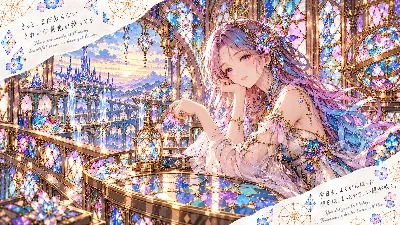 今日の努力が導く、虹色の黄昏