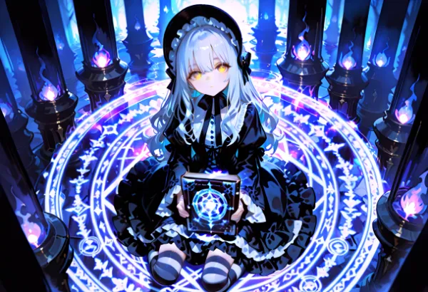 ネクロマンサー系ゴスロリ少女