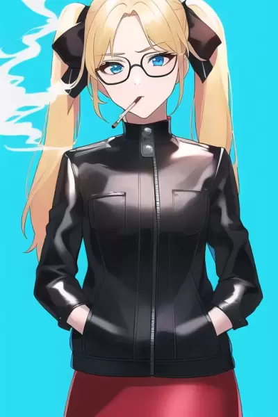 ヤニ吸う右下ちゃんシリーズ