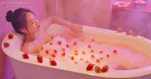 いちごの甘みに包まれる贅沢な時間🍓