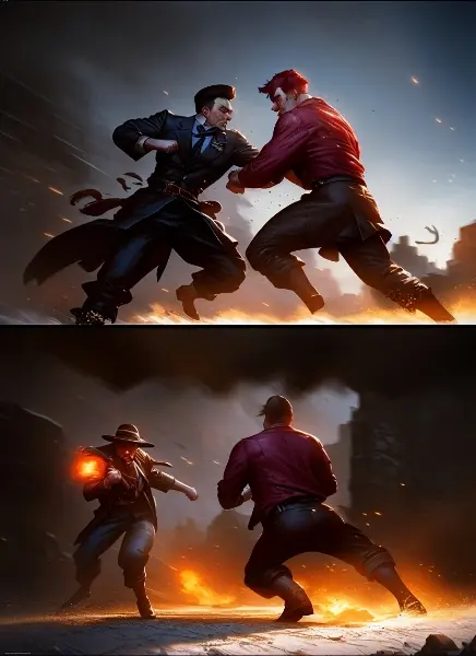 AI「ヤンキーの殴り合いの喧嘩？おっけー。できたよー」