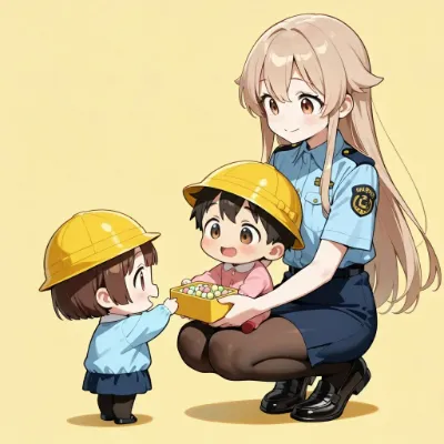 キャラメモ…男の娘婦警さん(案6)