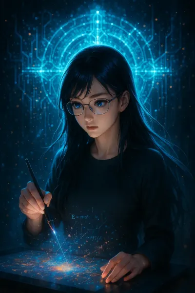 量子筆の少女と宇宙の秘密