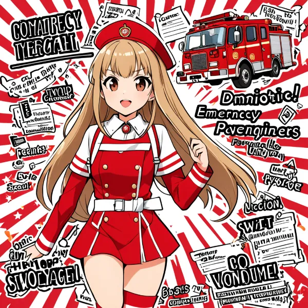 炎のヒロイン！消防少女