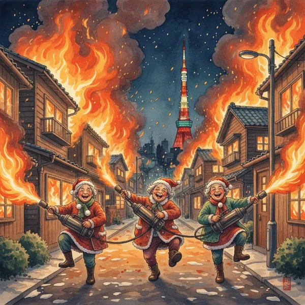 【クリスマス】寒さ吹き飛ばすプレゼント