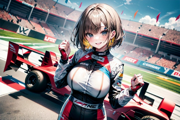 F1レーサーガール