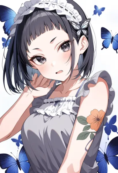 アンジェ・R・マリー　初めてのタトゥー