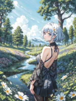look back