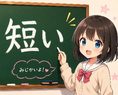短い