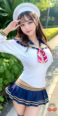【限定】セーラー服を着ると、あなたとのデートが学生時代みたいに楽しい気分になれるよ！