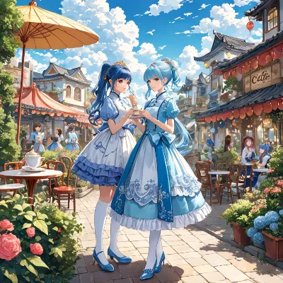 お昼の街