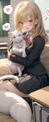 JKと猫