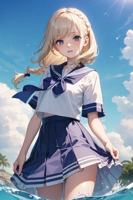 海開き
