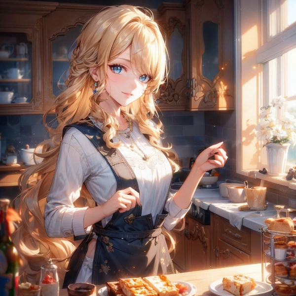 【原神】ナヴィア 朝食