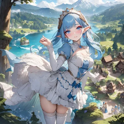 昼下がりのエルフさん