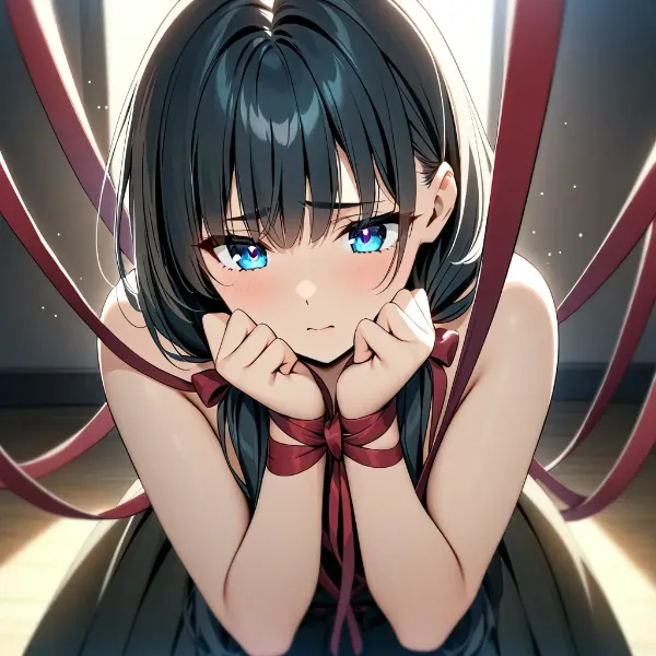 捕らわれた少女