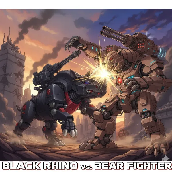 ブラックライモス 対 ベアファイター