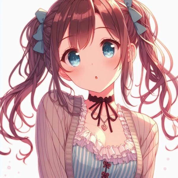 蒼いあなたの視線がまぶしいわ