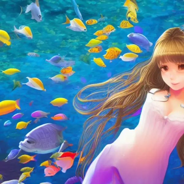 At the aquarium