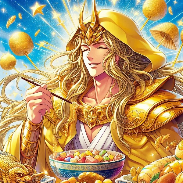 和菓子を食す我が師