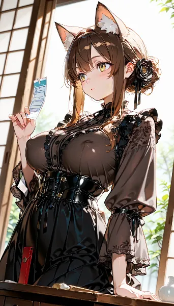 不在伝票がきていました