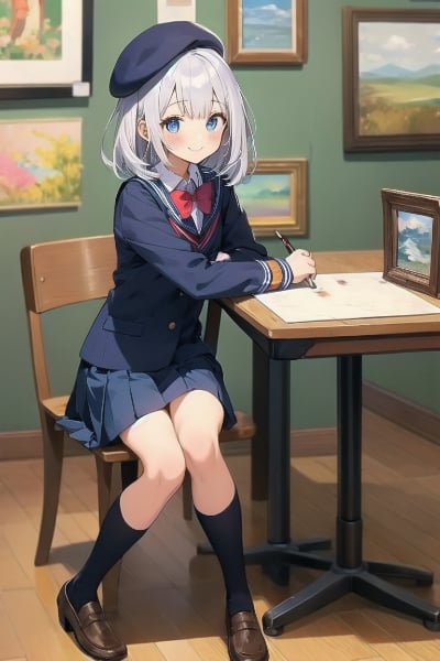 画伯な女の子