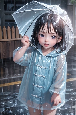 大雨少女