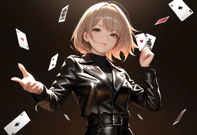 カードの魔術師と夜の賭け