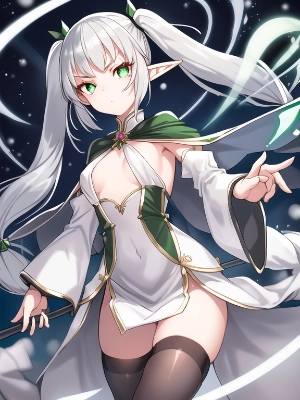 エルフの魔法使い