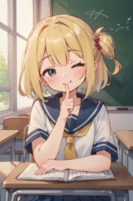 秘密だよ♪　的な