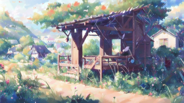 【フリー素材】何となく田舎っぽい風景