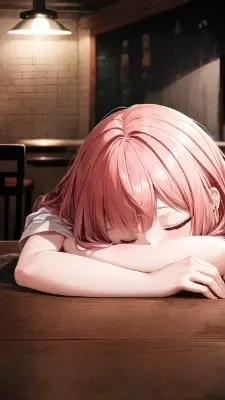 酔いつぶれた女の子