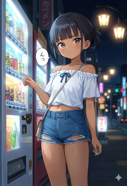 ツンデレ女子にジュースをねだられる(´･ω･`)