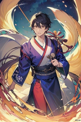 和風美形青年