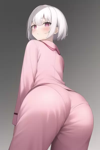 白髪パジャマその2