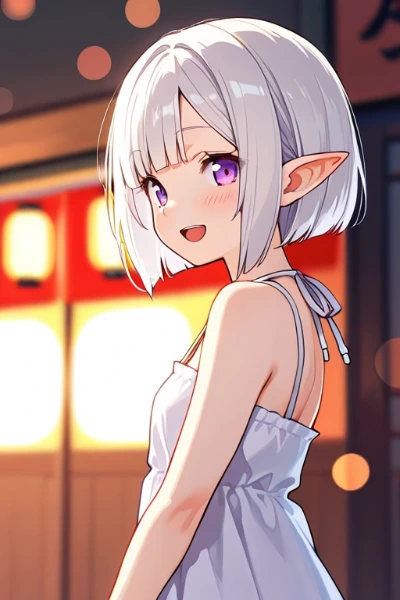 夏祭り×ミニエルさん