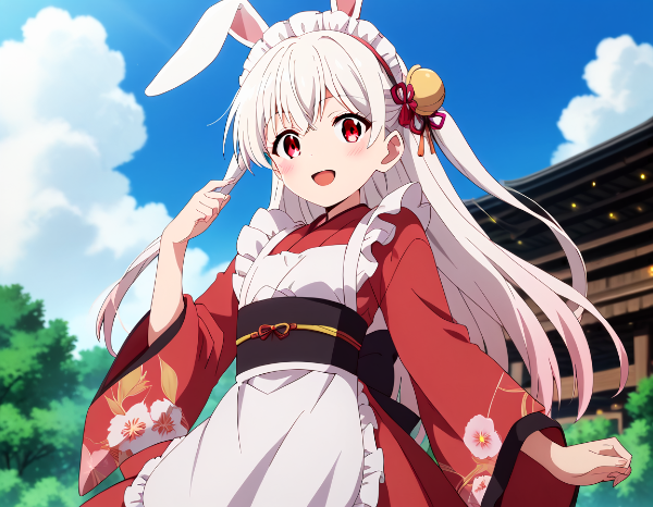 アニメ塗りなうちの子たち♪