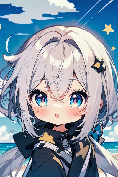 星と女の子